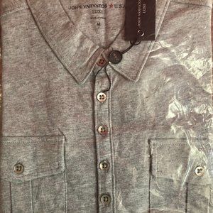 New John Varvatos Two Pocket Polo